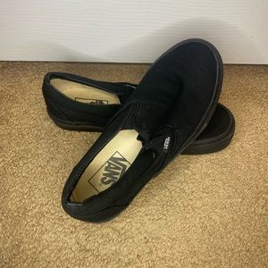 Vans Slip Ons Black/Black